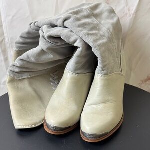 VTG Zodiac Suede Leather boots